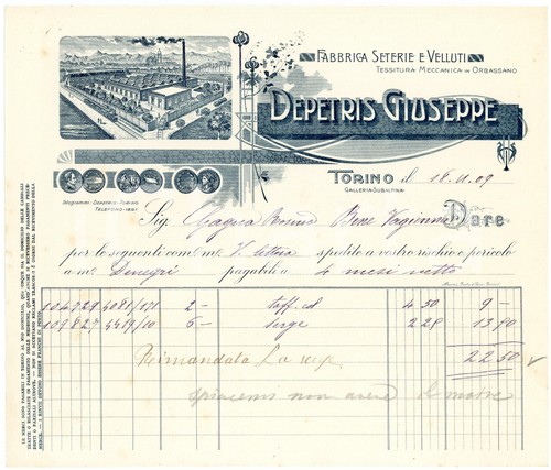1909 torino giuseppe - 1909,