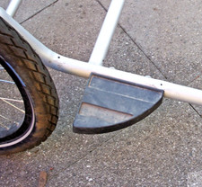 Pedana destra per Qeridoo Sportrex2 Q6000-LV rimorchio per bambini ruota rimorchio_f4