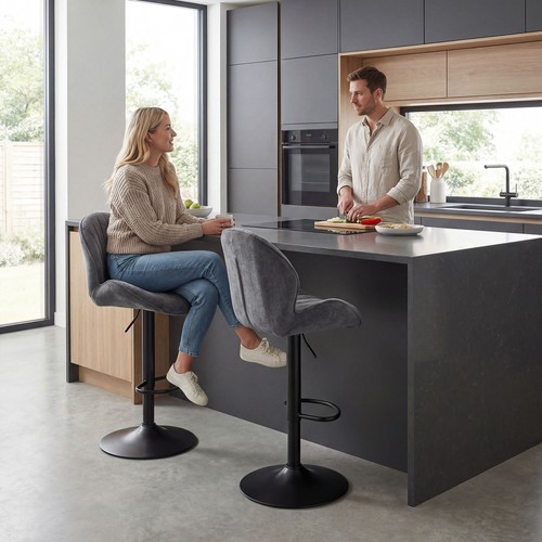 Homcom set sgabelli - set,