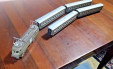 locomotiva FS E 424 con 4