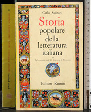 STORIA POPOLARE LETTERATURA