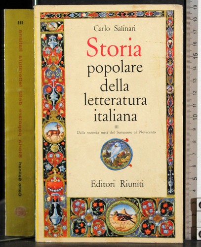 Storia popolare letteratura - storia,