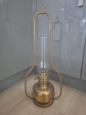 Brass Antique Style Oil Lamp