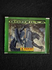 SEALED PACKET BUSTINA FIGURINE SIGILLATA PANINI GODZILLA SAMMELBILDER