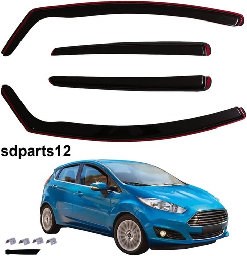 Kit deflettori aria nero - kit,