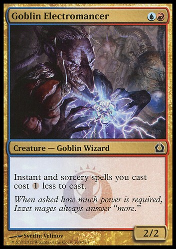 Mtg goblin electromancer exc - mtg,