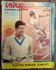 PANATTA & PIETRANGELI da INTREPIDO  anni 70 ROTOCALCO SPORTIVO-13372/19