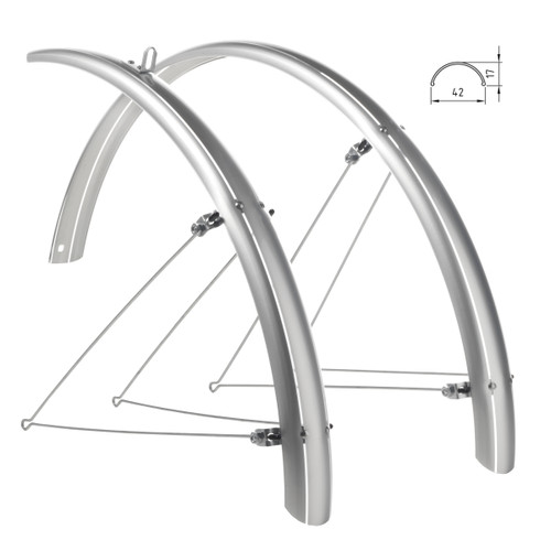 Coppia parafanghi bici - bici, city