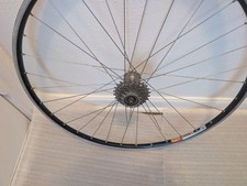 Ruota vintage Mavic Open Pro Clincher con mozzo bianchi e ruota libera Sachs 6sp 