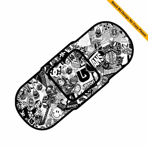 Sticker bomb plaster - bomb, band