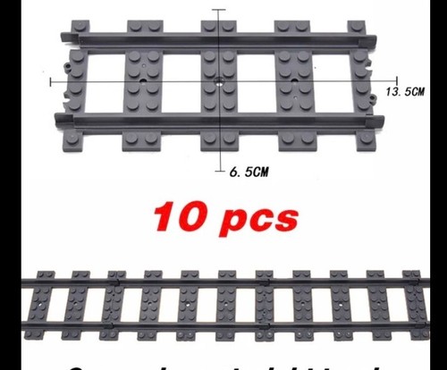 Lego train city 10x binario - 10x,