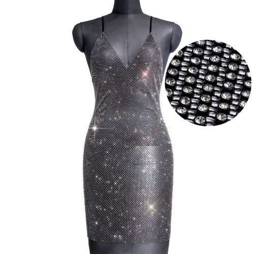 Donna velato rete strass - velato,