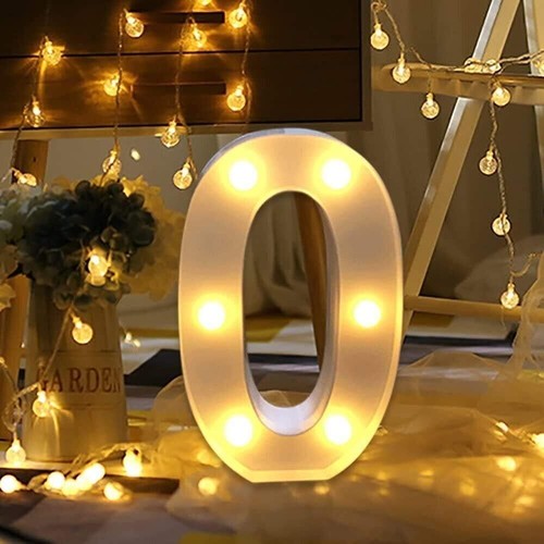 Led lampada numerica - numerica,, insegna