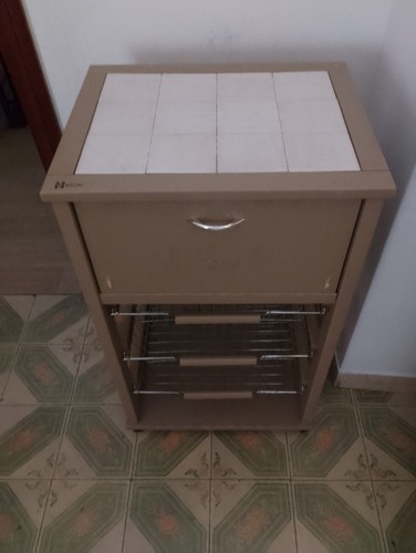Carrello portafrutta con porta - carrello,