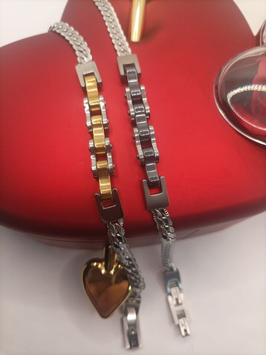 Bracciale uomo acciaio - uomo,