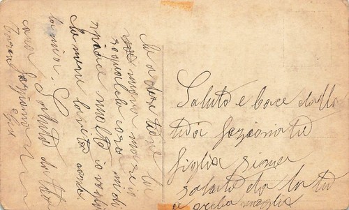 Cartolina vintage italiana - cartolina,