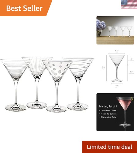 Set bicchieri martini - 4,