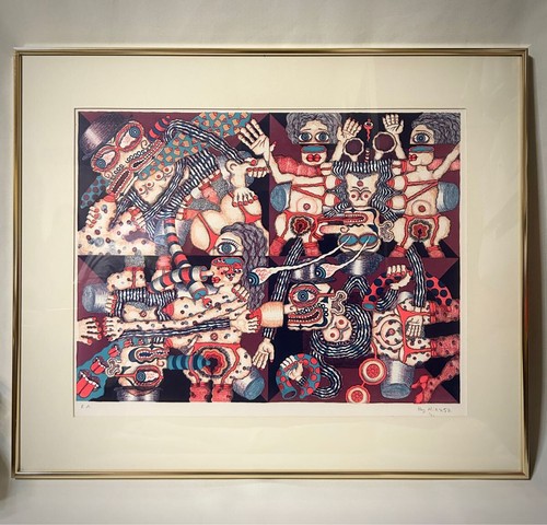 Litografia kei hiraga - kei, mr.