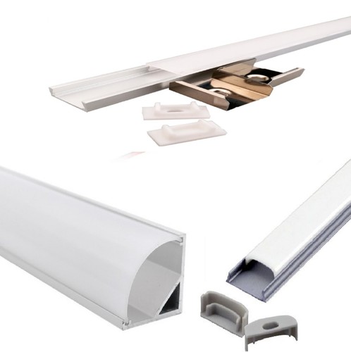 Profilo alluminio per striscia - alluminio,