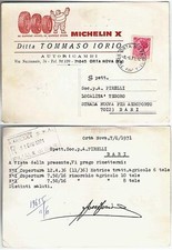 Cartolina Pubblicitaria -Omino