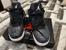 Nike Jordan Retro 4 Laser Black Gum