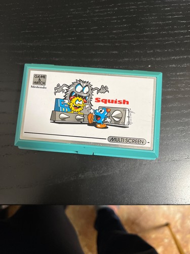 Nintendo game watch squish - watch,