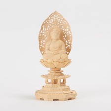 Statua Buddha Cipresso Amida