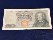 Banconota 5000 Lire 20/01/1970