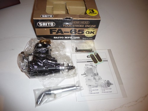 Inutilizzato aereo rc saito - -,