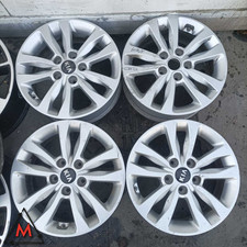SET 4 CERCHI IN LEGA 6,5Jx16 5x114,3 ET50 KIA CEE'D MK2 2015-2018 usati 105117