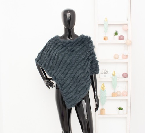 Poncho pelliccia di - pelliccia,