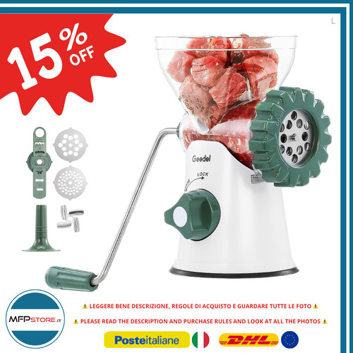Macinacarne 4in1 insaccatrice - macinacarne,