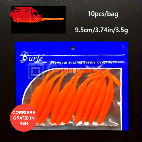 10pz esca finta morbida - a, coda