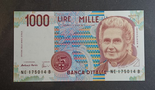 Italia banconota 1000 lire - banconota,
