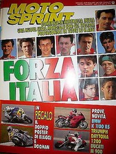 Moto Sprint  N.12  '93:BMW K 1100 RS, Triumph Daytona 1200, Ducati M 900   FF09