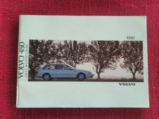 VOLVO 480 Libretto MANUALE USO MANUTENZIONE originale 1990 ottimo