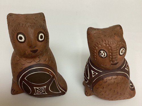 Gufi terracotta vintage - 2,