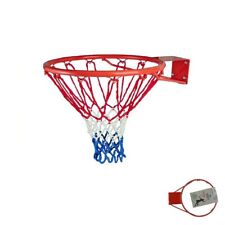 CANESTRO BASKET PALLA PARETE DIAMETRO 45 CM IN METALLO CON RETE 94689
