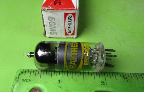 Raytheon 6gm6 vuoto tubo - raytheon,