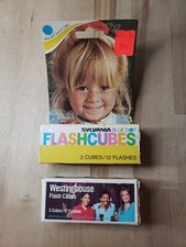 Vintage 5 lampadine flash per