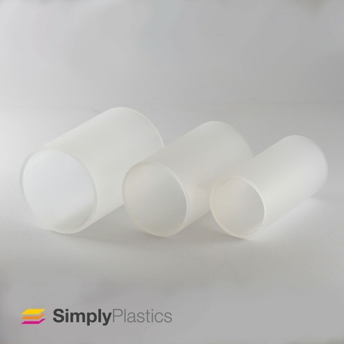 Tubo perspex plastica - in,