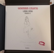 GIOVANNA CASOTTO  Libro nero - "Prurito 2  con bacio" - Ed. Di - Nuovo   RARO!!!