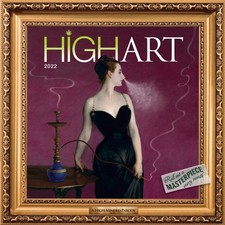 2022 High Art Wall Calendar