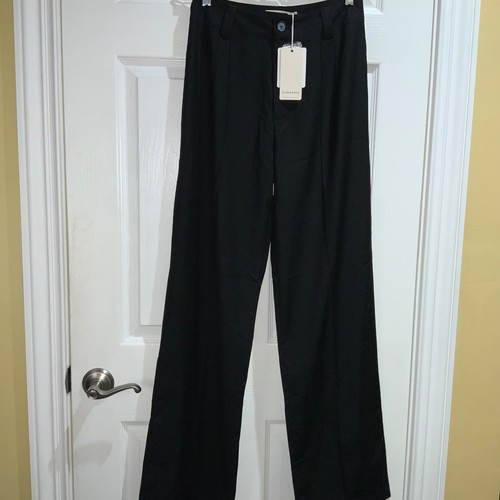 Pantalone commense nero vita - pantalone,