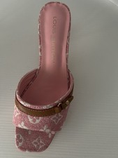 tacchi in jeans rosa