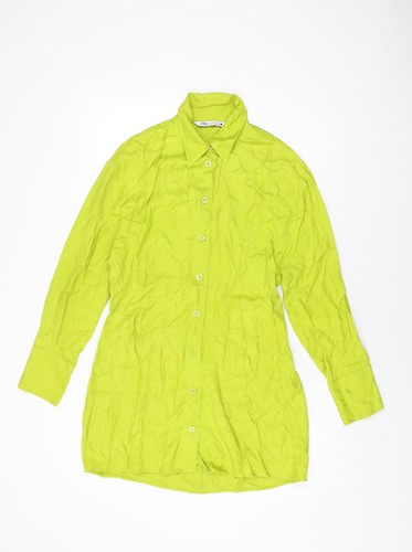 Abito camicia donna zara verde - camicia,