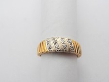 Anello oro bianco giallo - bianco,