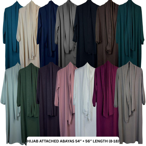 Abito donna abaya con sciarpa - donna,