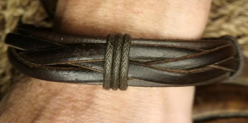 Bracciale eco pelle - bracciale, eco-pelle