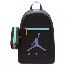 Zaino Jordan scuola bambini Nero Air school astuccio 22 LT jumpman viaggio uomo